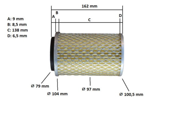 Air filter Suzue