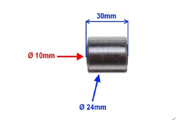 BUSH, F/DAMPER ATV PLOTIS: 30mm