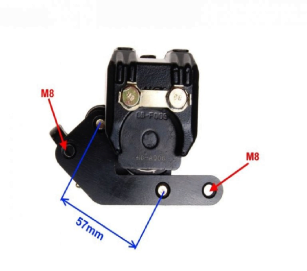 CALIPER, FRONT BRAKE ATV XY150ST