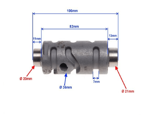 CAM, GEAR SHIFTING ATV 250 ST-9E