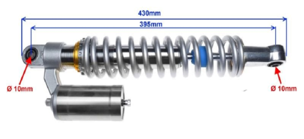 DAMPER, FRONT SUSPENSION ATV 250STXE